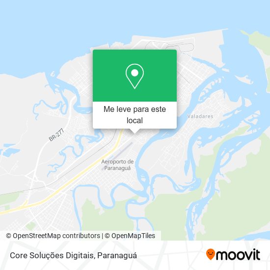 Core Soluções Digitais mapa
