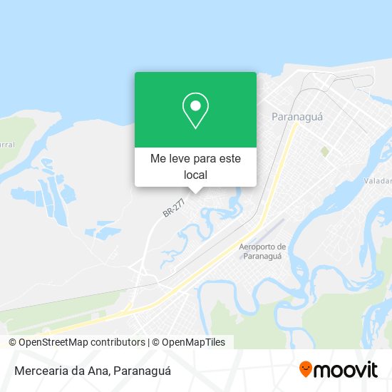 Mercearia da Ana mapa