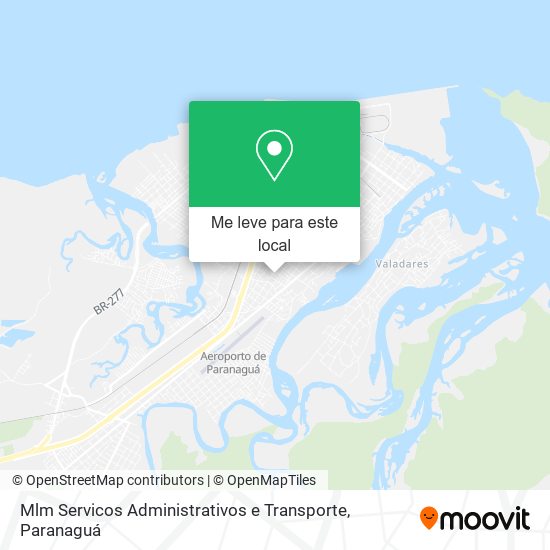 Mlm Servicos Administrativos e Transporte mapa
