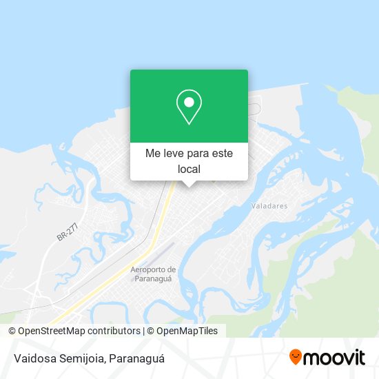 Vaidosa Semijoia mapa