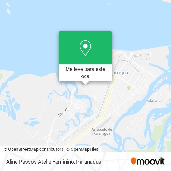 Aline Passos Ateliê Feminino mapa