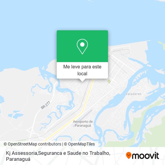 Kj Assessoria,Seguranca e Saude no Trabalho mapa