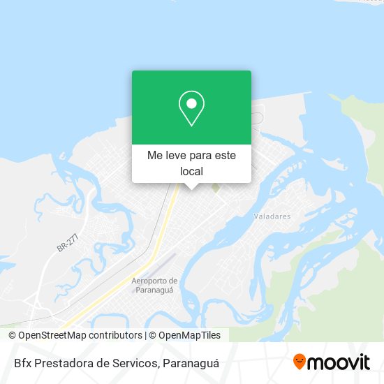 Bfx Prestadora de Servicos mapa