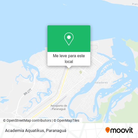 Academia Aquatikus mapa
