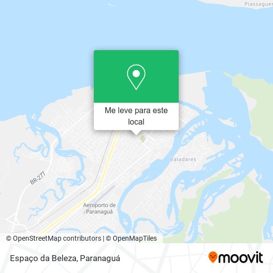 Espaço da Beleza mapa