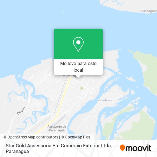 Star Gold Assessoria Em Comercio Exterior Ltda mapa