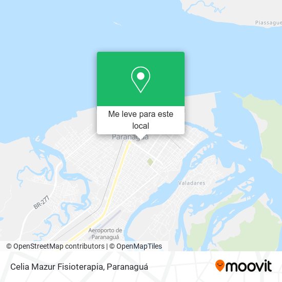 Celia Mazur Fisioterapia mapa