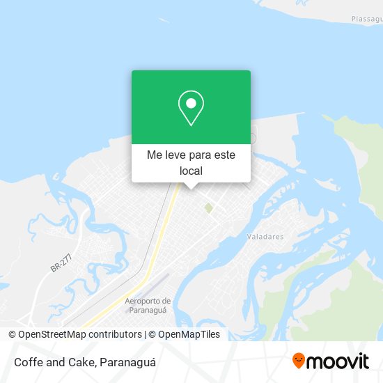 Coffe and Cake mapa