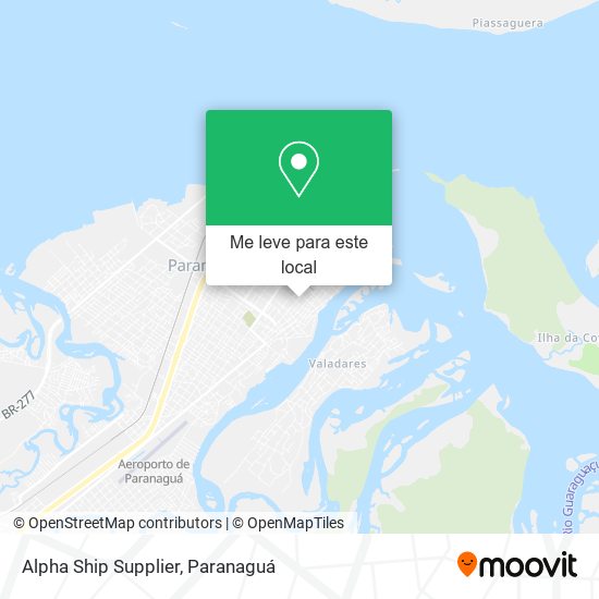 Alpha Ship Supplier mapa
