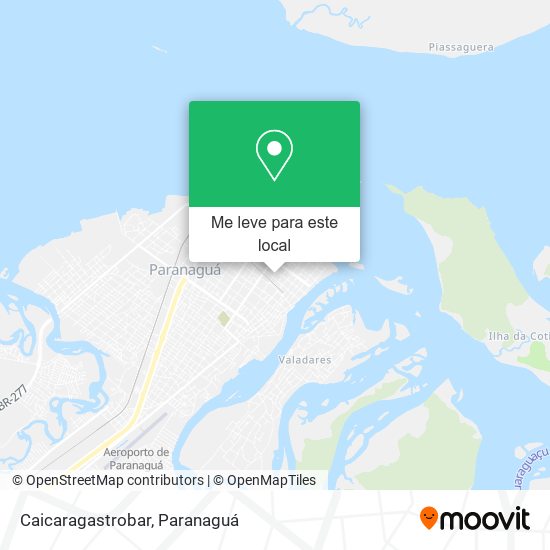 Caicaragastrobar mapa