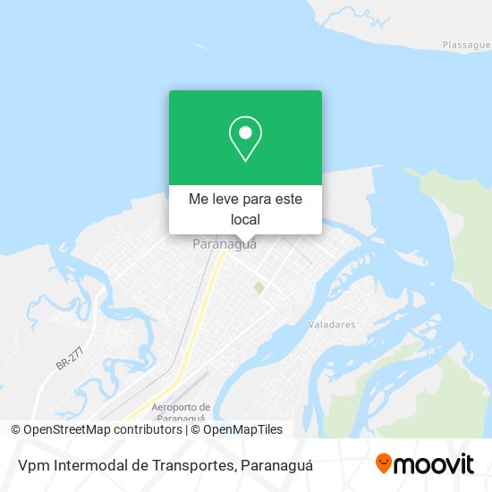 Vpm Intermodal de Transportes mapa