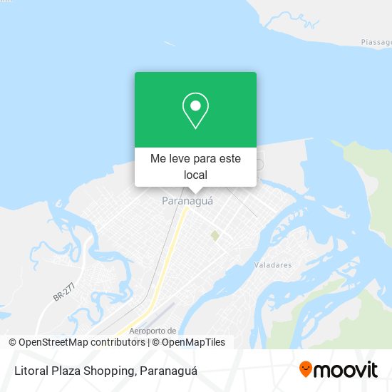 Litoral Plaza Shopping mapa