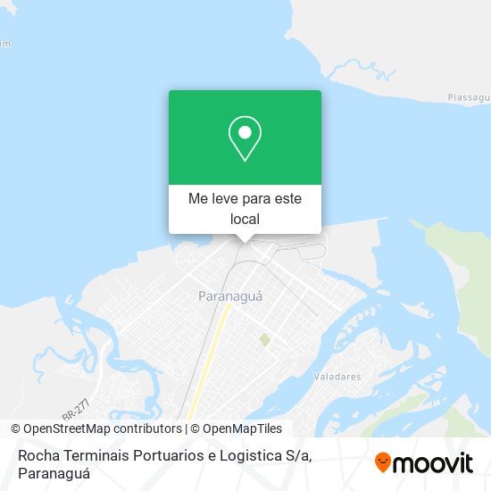 Rocha Terminais Portuarios e Logistica S / a mapa