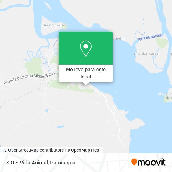 S.O.S Vida Animal mapa