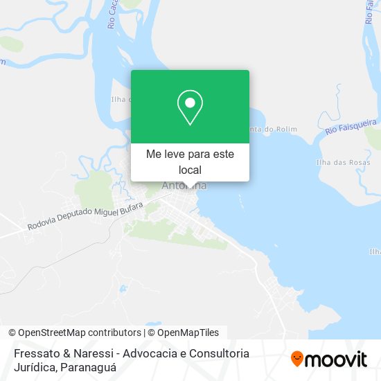 Fressato & Naressi - Advocacia e Consultoria Jurídica mapa