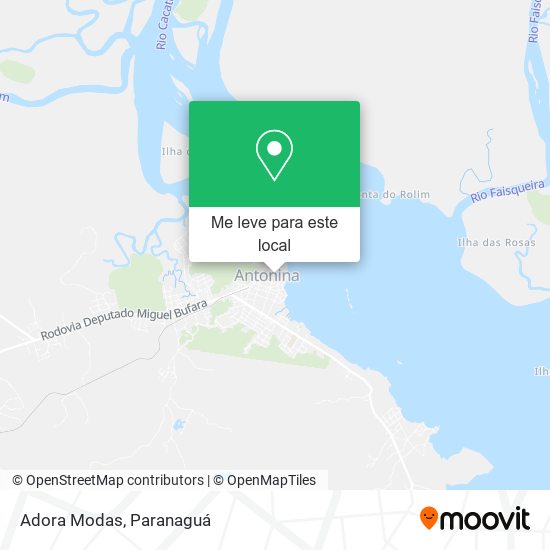 Adora Modas mapa