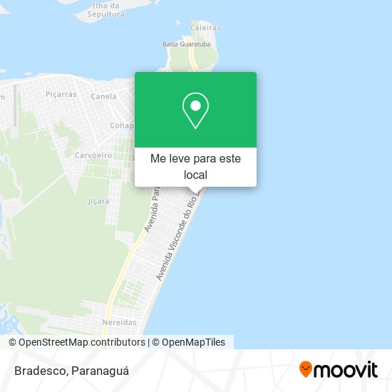 Bradesco mapa