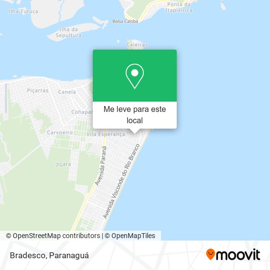 Bradesco mapa