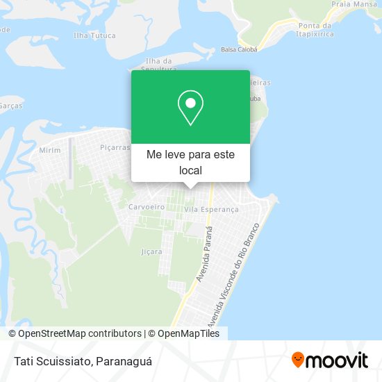 Tati Scuissiato mapa