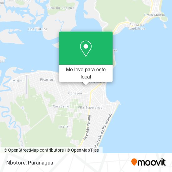 Nbstore mapa