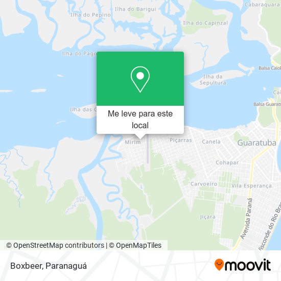 Boxbeer mapa