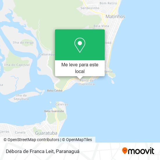 Débora de Franca Leit mapa