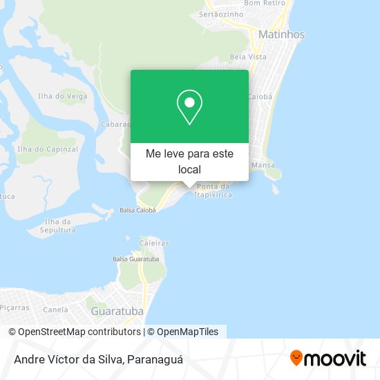 Andre Víctor da Silva mapa