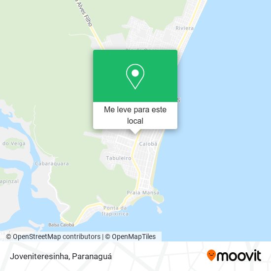 Joveniteresinha mapa