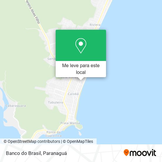 Banco do Brasil mapa