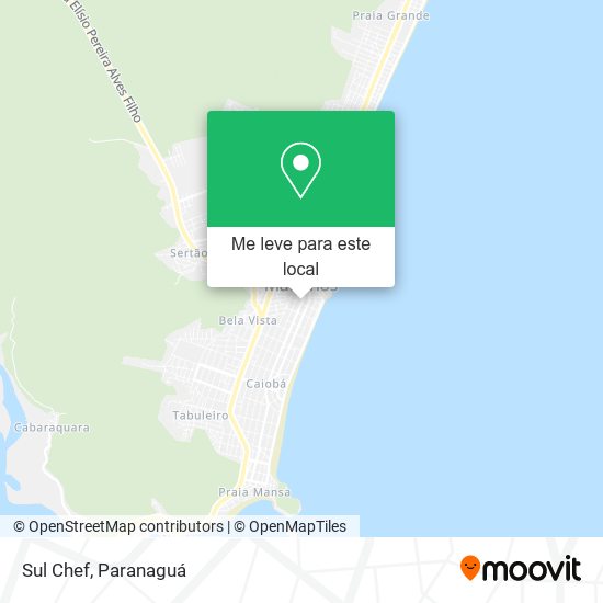 Sul Chef mapa