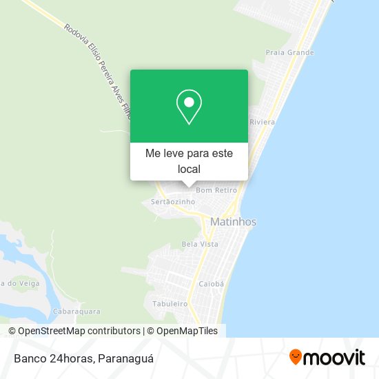 Banco 24horas mapa