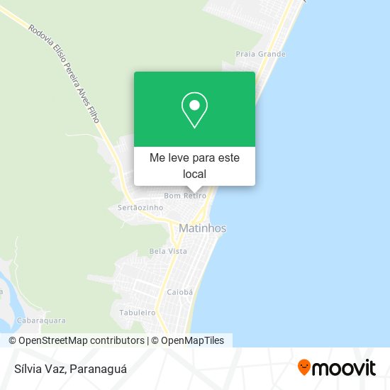 Sílvia Vaz mapa