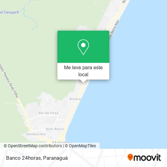 Banco 24horas mapa