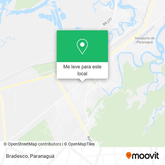 Bradesco mapa