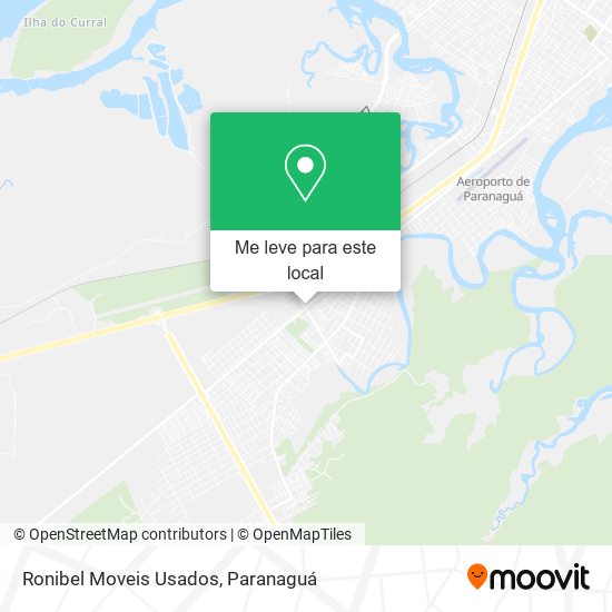 Ronibel Moveis Usados mapa