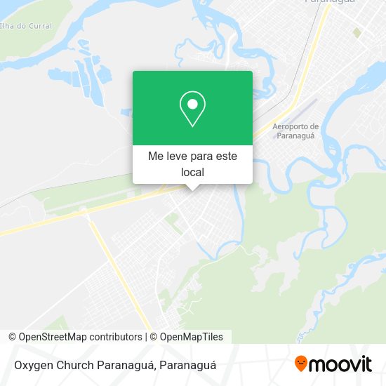 Oxygen Church Paranaguá mapa