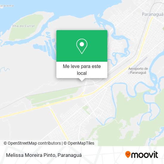 Melissa Moreira Pinto mapa