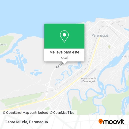 Gente Miúda mapa