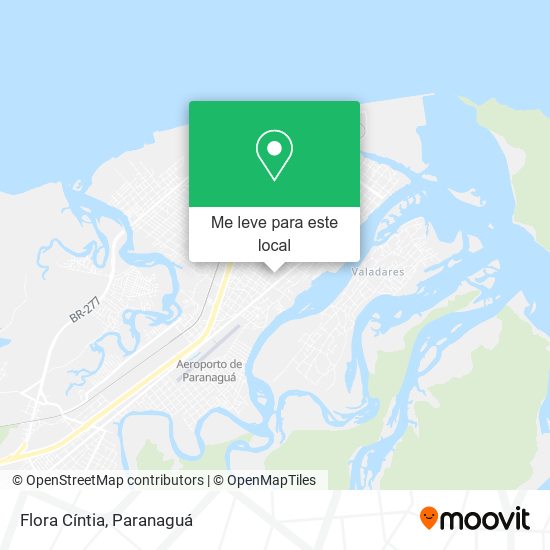 Flora Cíntia mapa