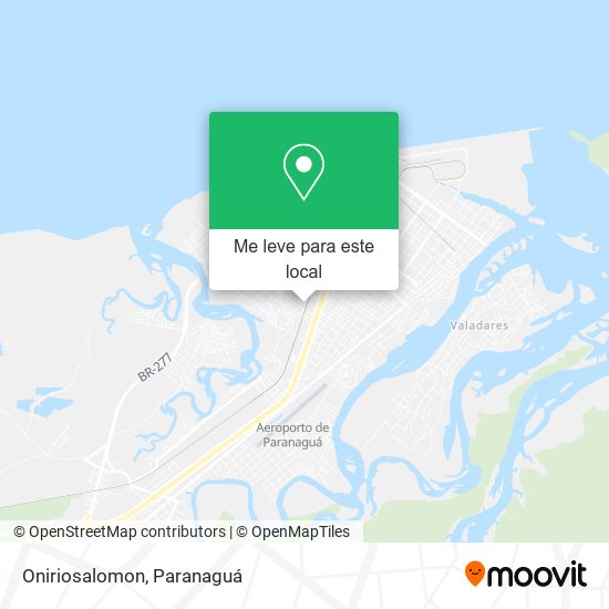 Oniriosalomon mapa