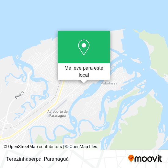 Terezinhaserpa mapa