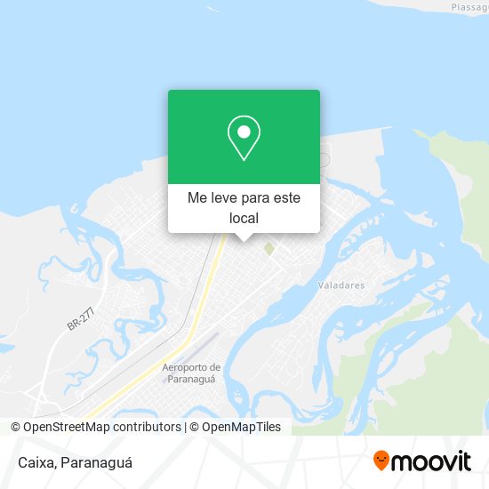 Caixa mapa