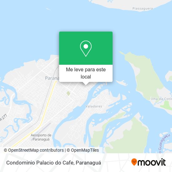Condominio Palacio do Cafe mapa