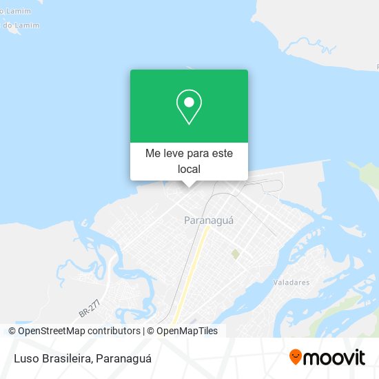 Luso Brasileira mapa