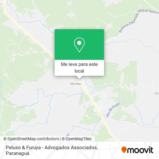 Peluso & Furuya - Advogados Associados mapa