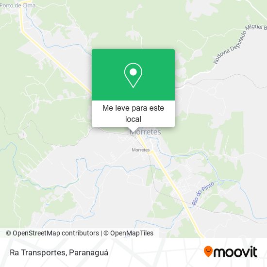 Ra Transportes mapa