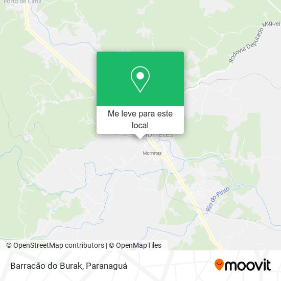 Barracão do Burak mapa