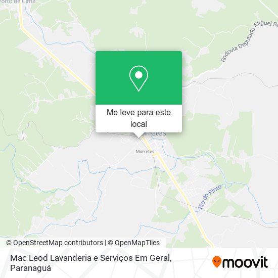 Mac Leod Lavanderia e Serviços Em Geral mapa
