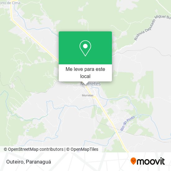 Outeiro mapa