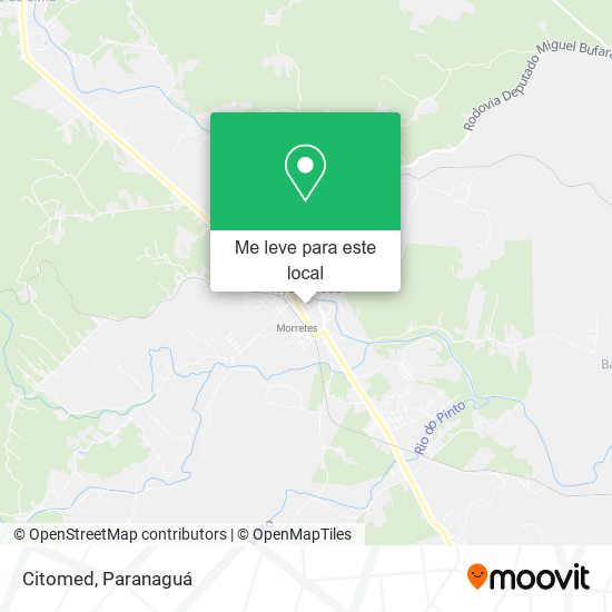 Citomed mapa